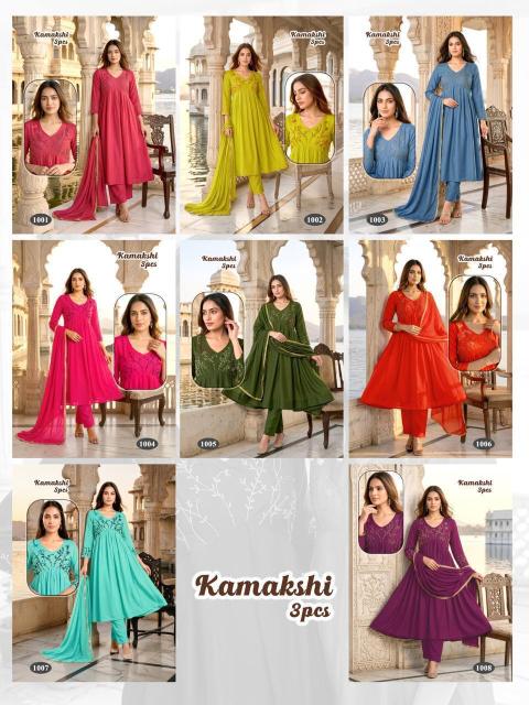Desi kudi kamakshi 3pcs wholesale rate kurtis online